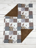 Load image into Gallery viewer, Little Man Deer Print Blanket