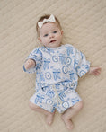 Load image into Gallery viewer, Blue Bow Shorts Set