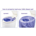 Load image into Gallery viewer, Baby Diaper Pail Plastic Waste Bags, 75 CT