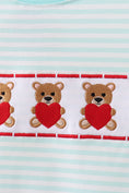 Load image into Gallery viewer, Bear Heart Striped Shirt