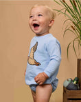 Load image into Gallery viewer, Mallard Skies Applique Sweatshirt Bubble