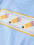 Load image into Gallery viewer, Back To School Pencil Applique Shorts Set