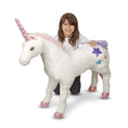 Load image into Gallery viewer, Unicorn Lifelike Plush Stuffed Animal by Melissa & Doug