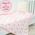 Load image into Gallery viewer, Beautiful Bows Baby Muslin Quilt
