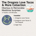 Load image into Gallery viewer, Storypod Token - The Dragons Love Tacos & More