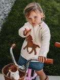 Load image into Gallery viewer, Cream Gwenny Horse Sweater