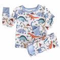Load image into Gallery viewer, Dino Dude Two Piece Pajama Set