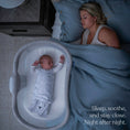 Load image into Gallery viewer, Halo Grey Bassinet Soothing Swivel Sleeper 3.0S
