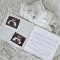 Load image into Gallery viewer, Linen Baby Memory Book, Ivory Linen