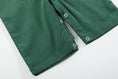 Load image into Gallery viewer, Green Corduroy Santa Smocked Overalls