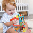 Load image into Gallery viewer, Peek & Seek Sensory Discovery Cube - Animals