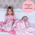 Load image into Gallery viewer, Beautiful Bows Ruffle Baby Muslin Quilt