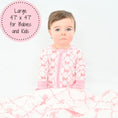 Load image into Gallery viewer, Beautiful Bows Baby Muslin Quilt