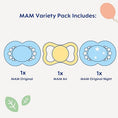 Load image into Gallery viewer, Mam Variety Pack 16+ Months 3-Pack