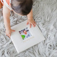 Load image into Gallery viewer, Linen Baby Memory Book, Ivory Linen