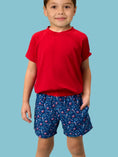 Load image into Gallery viewer, Red White Boom Performance Court Shorts