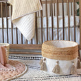 Load image into Gallery viewer, Cotton + Jute Storage Bin