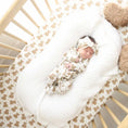 Load image into Gallery viewer, Beary Sweet Bamboo Waffle Knit Large Bow Headwrap