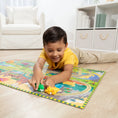 Load image into Gallery viewer, Dinosaur Chase Track Floor Puzzle