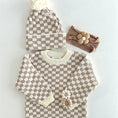 Load image into Gallery viewer, Checker Knit Long Sleeve Bodysuit