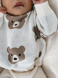 Load image into Gallery viewer, Little Bear Jacquard Sweater - Cream