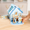 Load image into Gallery viewer, Wooden Gingerbread House Play Set - Winter Frost
