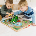 Load image into Gallery viewer, Take-Along Railroad By Melissa & Doug