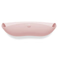 Load image into Gallery viewer, Silicone Baby Roll Up & Stay Closed Pink Bib