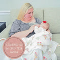 Load image into Gallery viewer, The Sky Is The Limit Baby Muslin Swaddle Blanket
