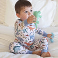 Load image into Gallery viewer, Dino Dude Two Piece Pajama Set