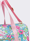 Load image into Gallery viewer, Floral Pattern Canvas Duffle Bag