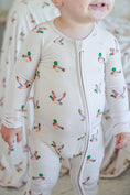 Load image into Gallery viewer, Little Mallard Convertible Zip Romper