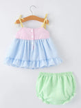 Load image into Gallery viewer, I <3 Mom Smocked Bloomer Set