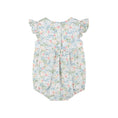 Load image into Gallery viewer, Pink Floral Print Smocked Romper