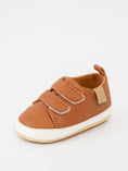 Load image into Gallery viewer, Brown Double Strap Baby Shoe