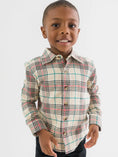 Load image into Gallery viewer, Tannen Plaid Long Sleeve Button Down