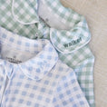 Load image into Gallery viewer, Peter Pan Collar Zipper Footie