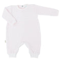 Load image into Gallery viewer, Pink Knit Romper with Pima Binding