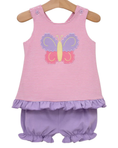 Load image into Gallery viewer, Butterfly Kisses Swing Back Bloomer Set
