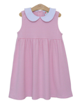 Load image into Gallery viewer, Charlotte Sleeveless Dress- Light Pink Stripe