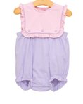 Load image into Gallery viewer, Amelia Bubble- Pink and Lavender Stripe