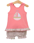 Load image into Gallery viewer, Sailin' Away Swing Back Bloomer Set