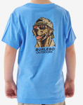 Load image into Gallery viewer, Burlebo Youth SS Tee- Mallard Camo Dog