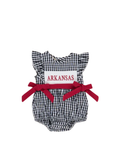 Load image into Gallery viewer, Arkansas Smocked Gingham Bubble