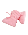 Load image into Gallery viewer, Pink Knit Booties