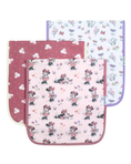 Load image into Gallery viewer, Minnie Mouse 3 Pack Burp Cloth