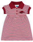 Load image into Gallery viewer, Arkansas Razorback Striped Dress With Bloomers