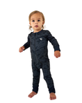 Load image into Gallery viewer, Baby Zip Up- Black Camo