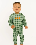Load image into Gallery viewer, Pumpkin Embroidered Crewneck Set