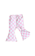 Load image into Gallery viewer, Youth Checkered Flare Pants